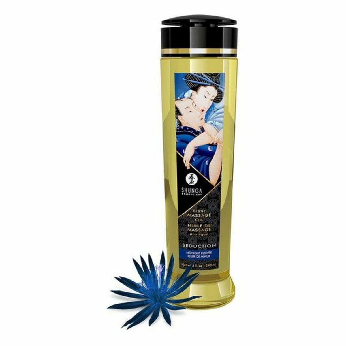 Erotisk Massasjeolje Shunga Seduction Ylang Ylang (240 ml) med Fantastiske funksjoner