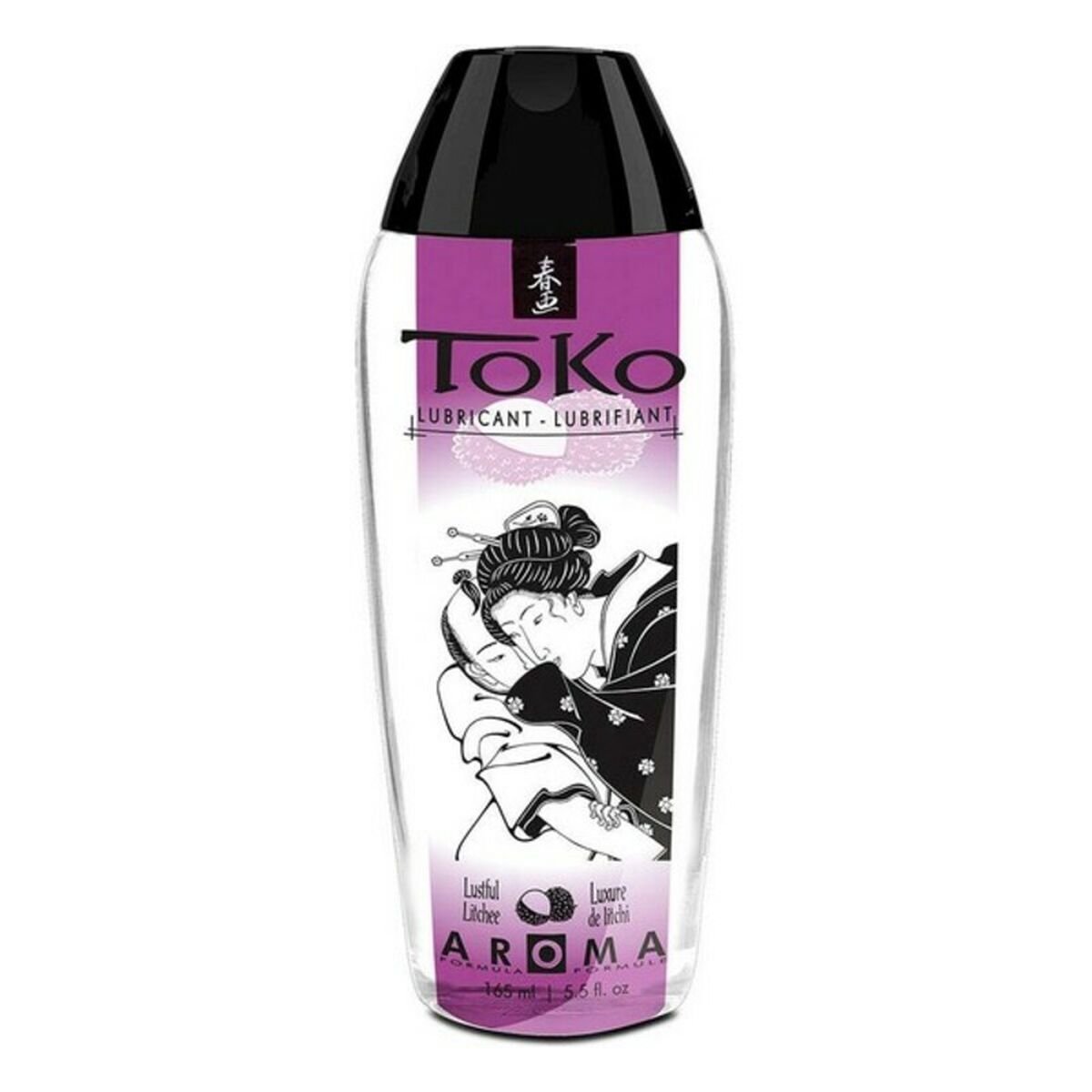 Toko Glidemiddel Lustful Litchee (165 ml) Shunga SH6421 Søt 165 ml med Fantastiske funksjoner