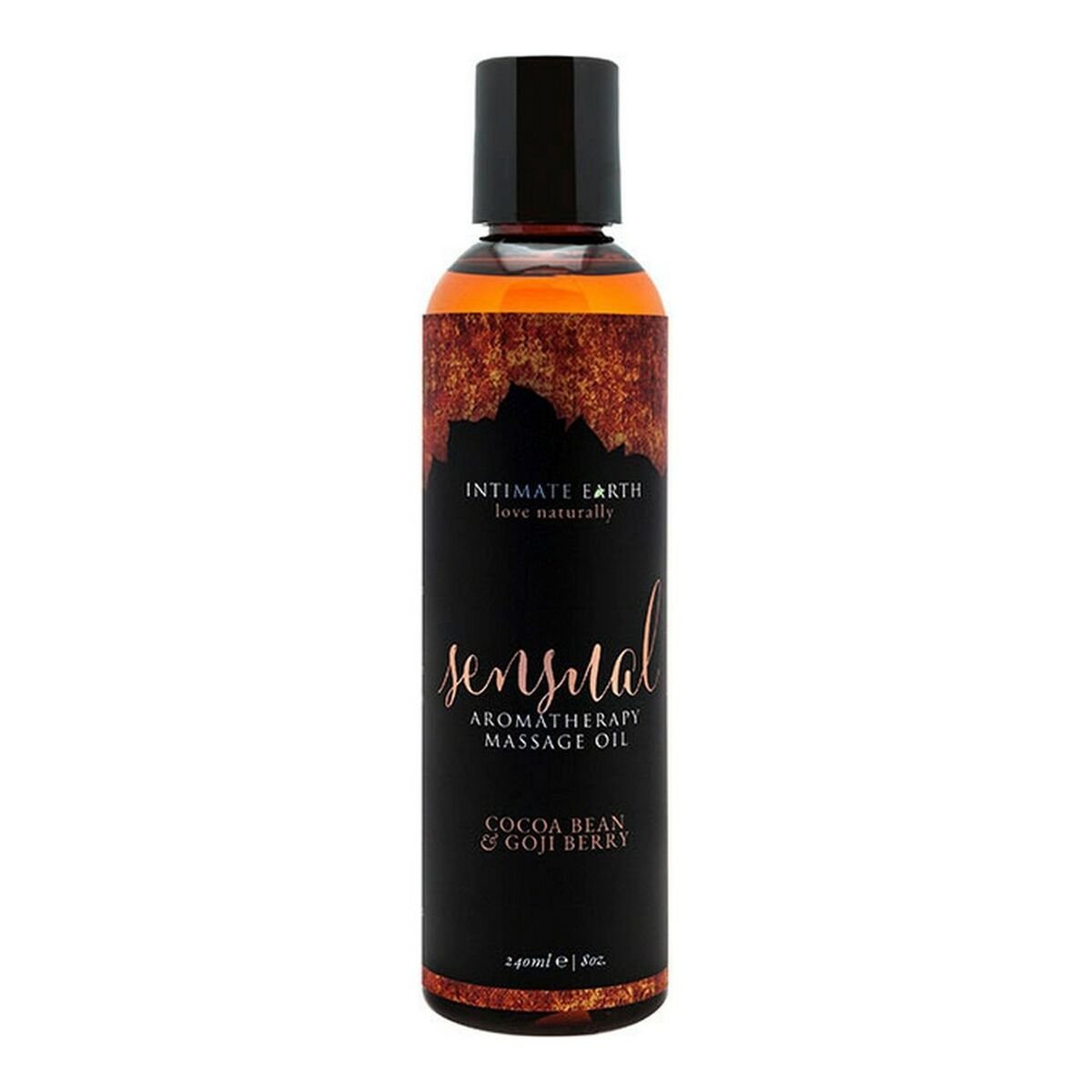 Massasjeolje Sensuell 240 ml Intimate Earth Søt (40 ml) (240 ml) med Fantastiske funksjoner