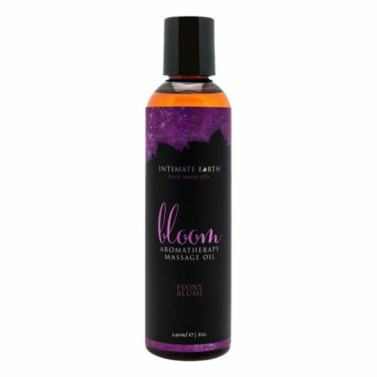 Erotisk Massasjeolje Intimate Earth Bloom Rosa blomster (240 ml) med Fantastiske funksjoner