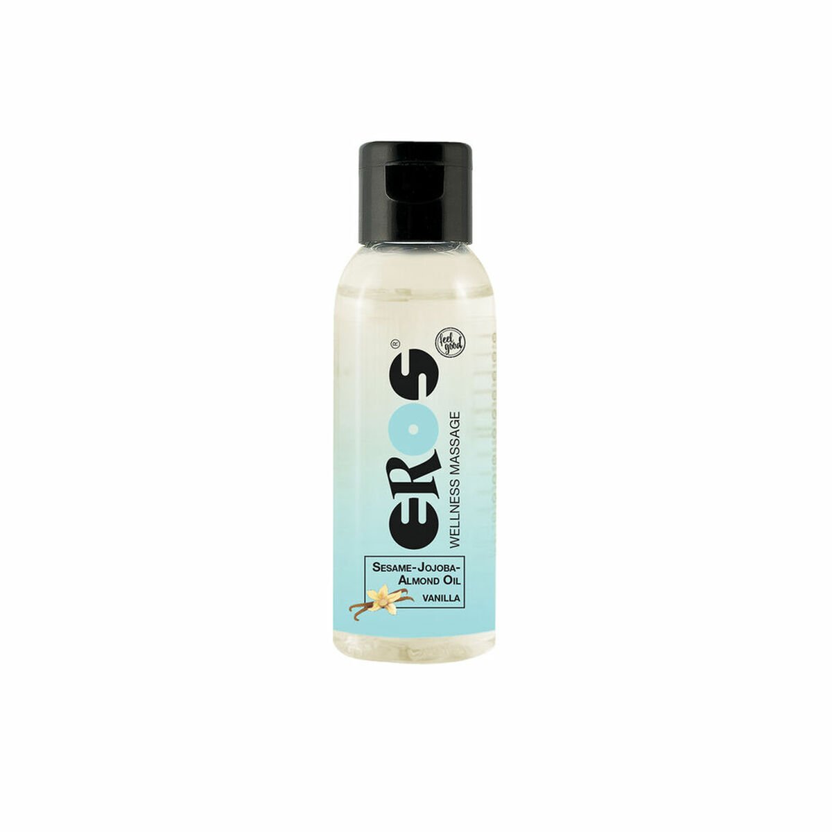 Massasje Olje Afrodisiakum Eros Wellness Vanilje 50 ml (50 ml) med Fantastiske funksjoner