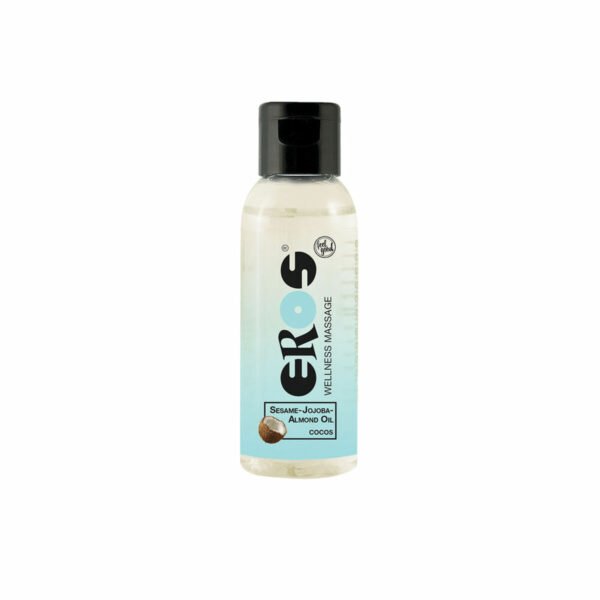 Massasje Olje Afrodisiakum Eros Kokosnøtt 50 ml (50 ml) med Fantastiske funksjoner