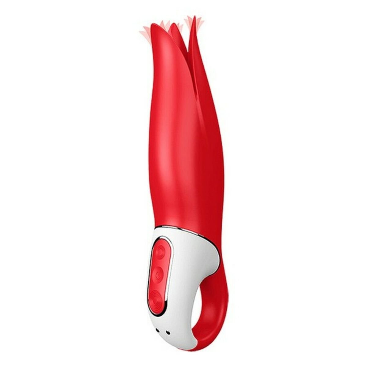 Vibes Power Flower Vibrator Satisfyer Power Flower Rød med Fantastiske funksjoner