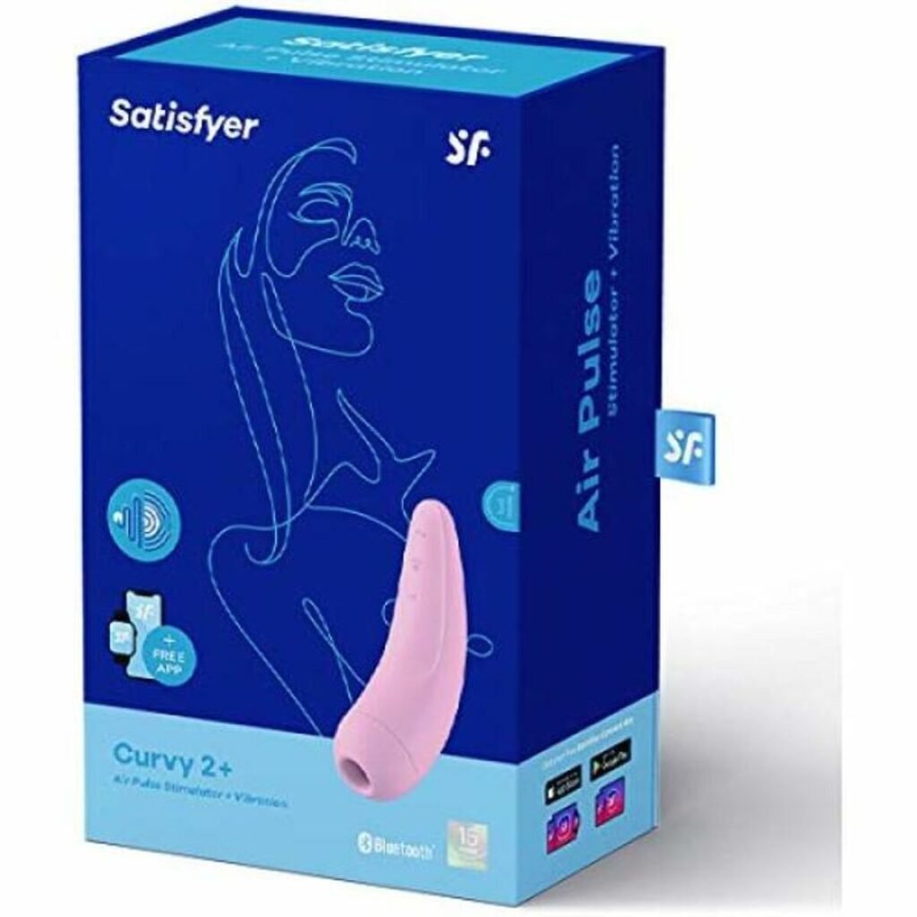 Dobbel Stimulering Vibe Satisfyer CURVY 2+ med Fantastiske funksjoner