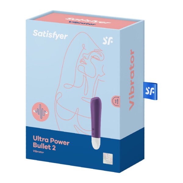 Bullet Vibrator Ultra Power Satisfyer Fiolett med Fantastiske funksjoner