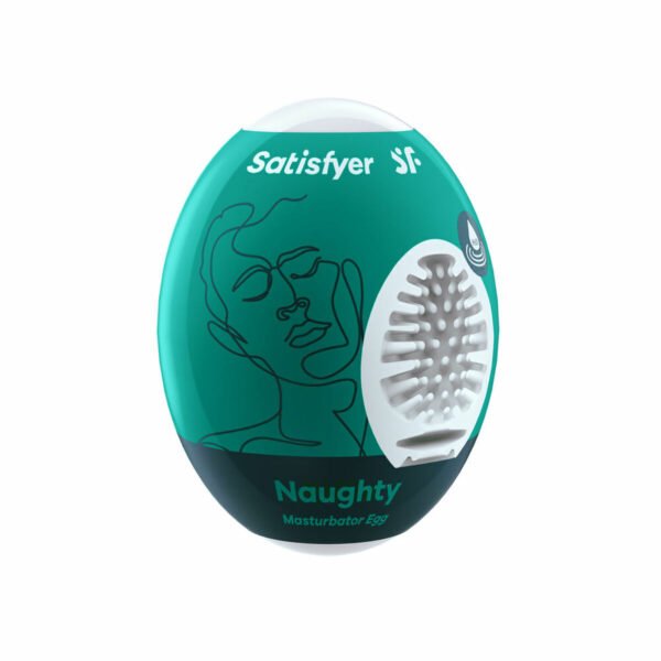 Onaniegg Satisfyer Naughty Grønn med Fantastiske funksjoner