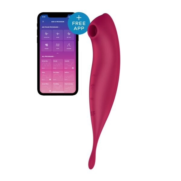 Vibrator Satisfyer Rød med Fantastiske funksjoner