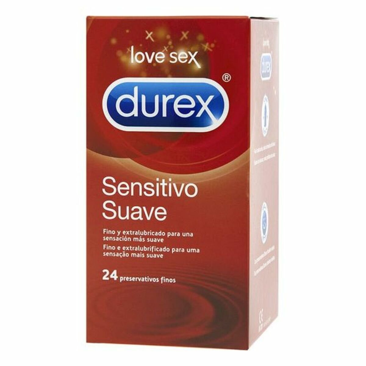 Kondomer Durex SENSITIVO SUAVE med Fantastiske funksjoner