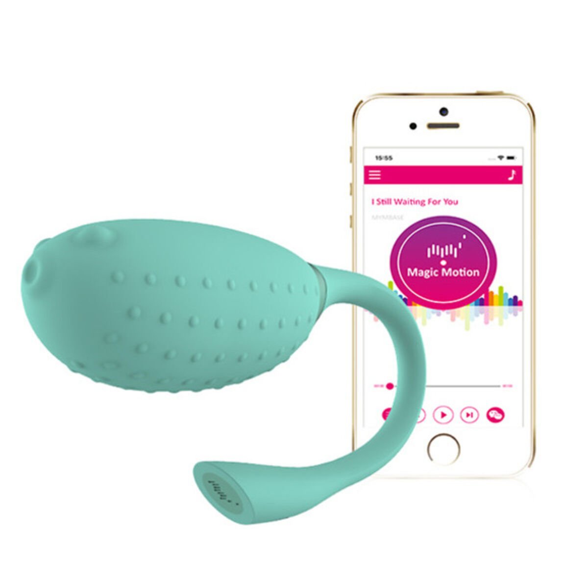 Egg Vibrator Magic Motion Fugu Turkis med Fantastiske funksjoner