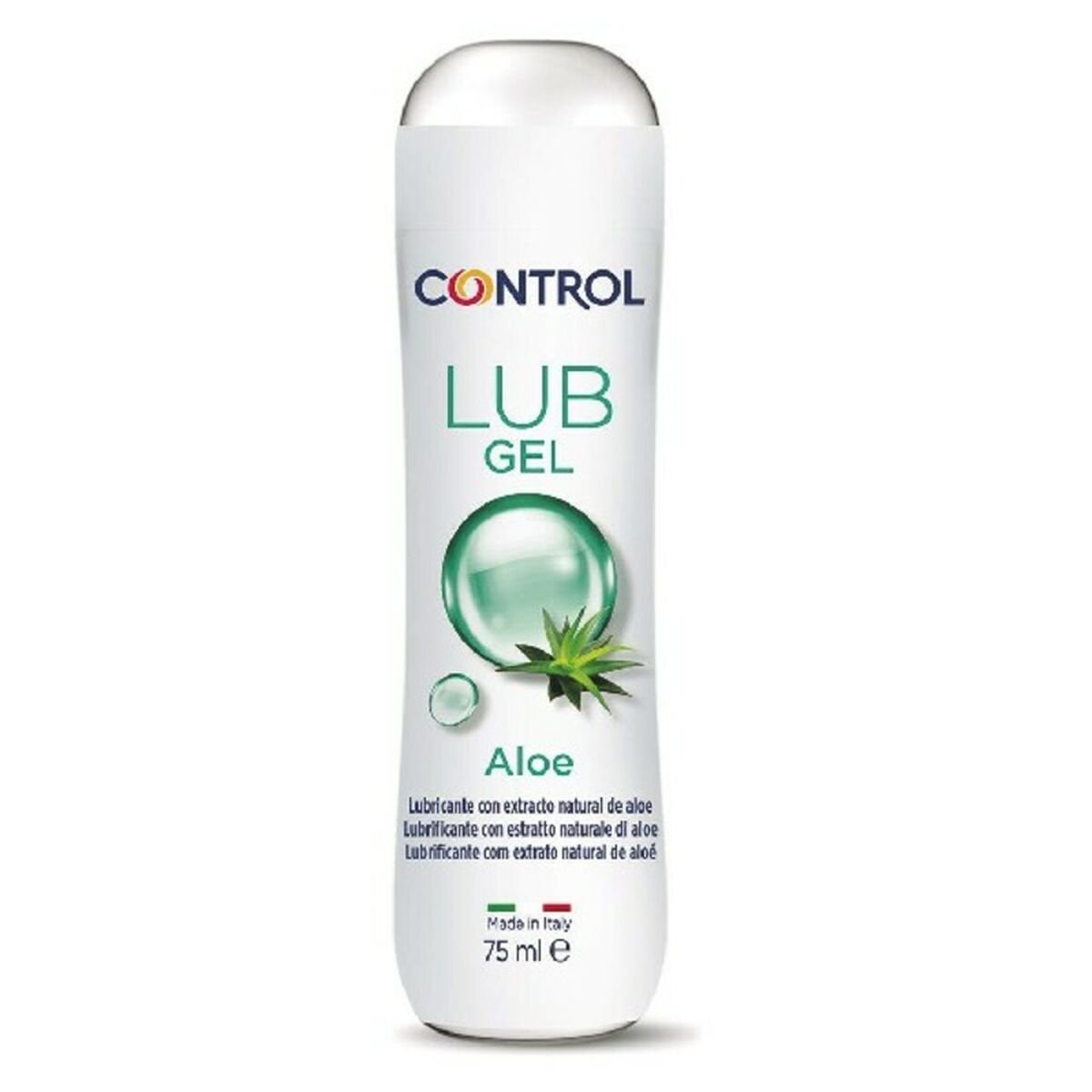 Vannbasert Glidemiddel Aloe Control (75 ml) med Fantastiske funksjoner