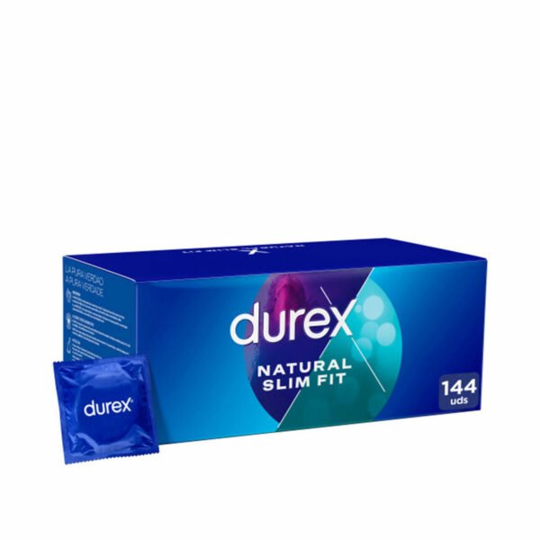 Kondomer Durex Natural Slim Fit 144 enheter med Fantastiske funksjoner