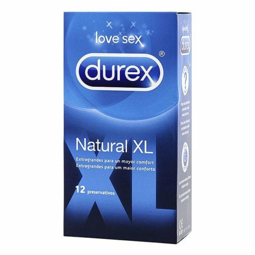 Kondomer Durex Natural Xl med Fantastiske funksjoner