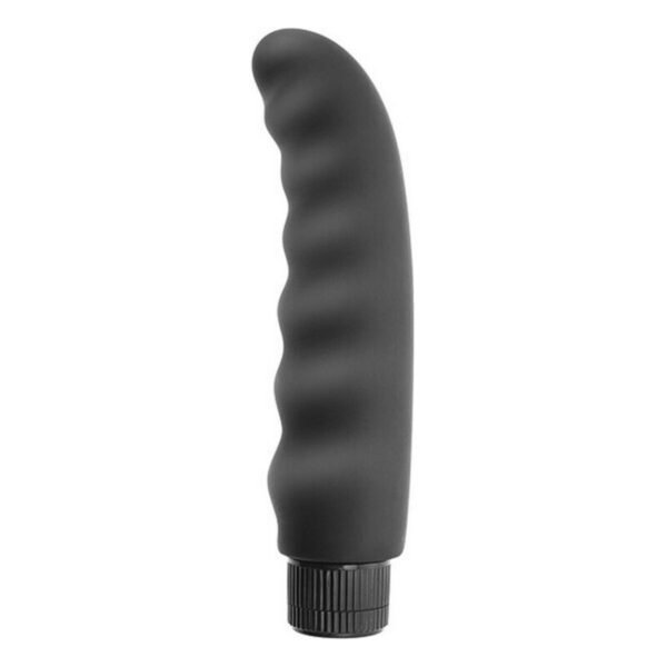 Vibrator S Pleasures Ripple Black Svart med Fantastiske funksjoner