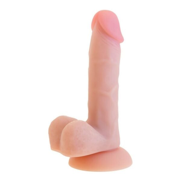 Realistisk Dildo S Pleasures Beige Silikon (14