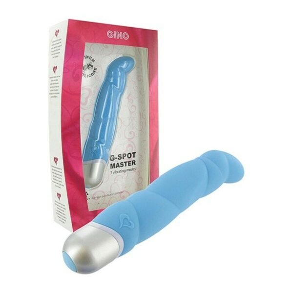 Gino Vibrator Blå FeelzToys E21308 Blå med Fantastiske funksjoner