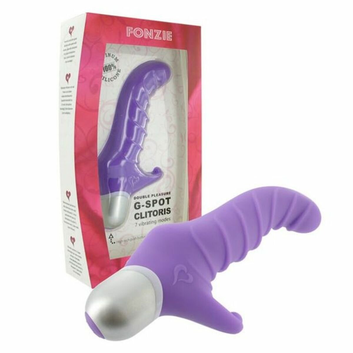 Fonzie Vibrator Lilla FeelzToys E21310 Syrin med Fantastiske funksjoner