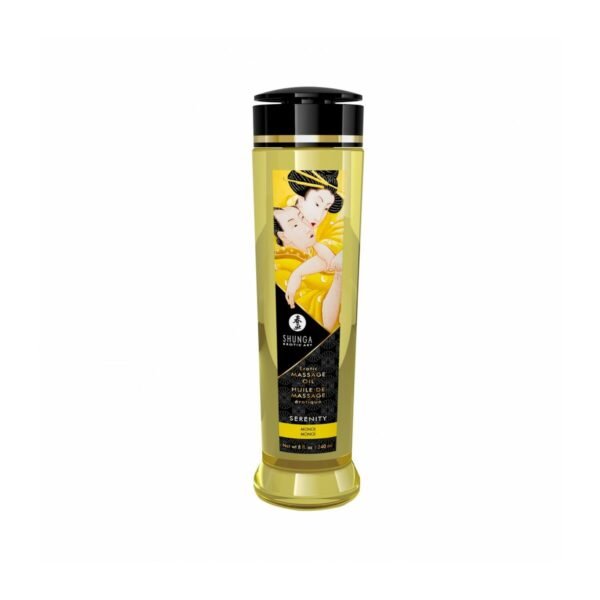 Erotisk Massasjeolje Shunga Serenity Monoi 240 ml Afrodisiakum