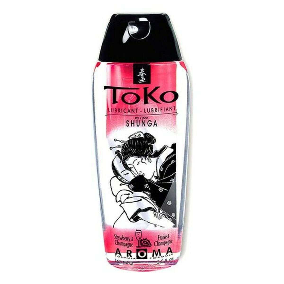 Toko Glidemiddel Jordbær & Champagne Shunga SH6401 (165 ml) Jordbær 165 ml