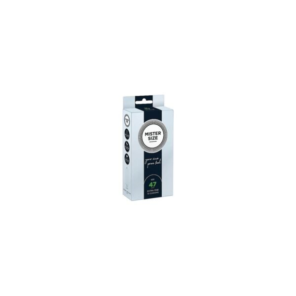Kondomer Mister Size Pure Feel Extra Thin Ekstra fin