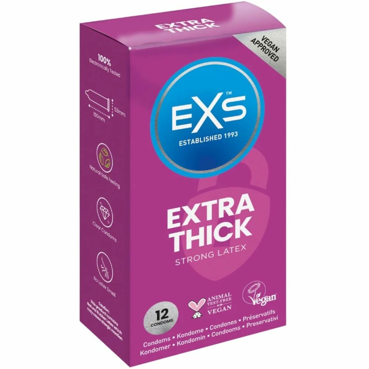 Kondomer EXS Extra Thick 12 enheter