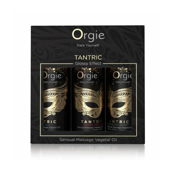 Erotisk Massasjeolje Orgie Tantric Mini 30 ml x 3