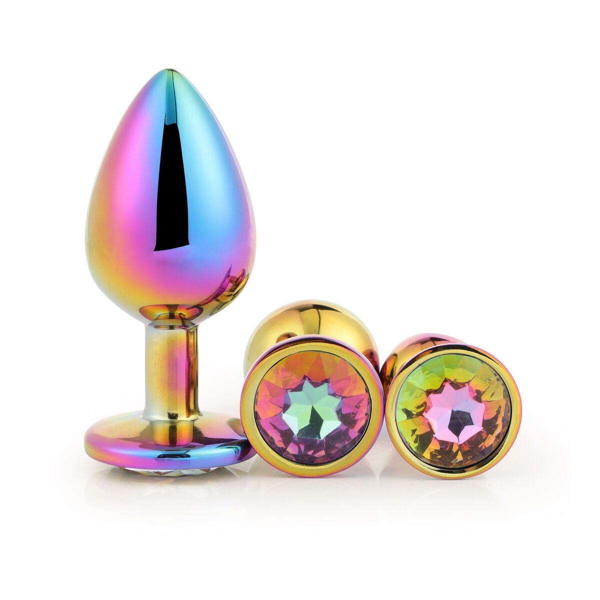 Analplugg Dream Toys Gleaming Love Flerfarget