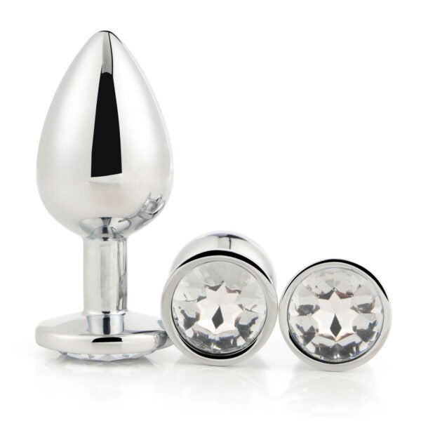 Analplugg Dream Toys Gleaming Love Sølv