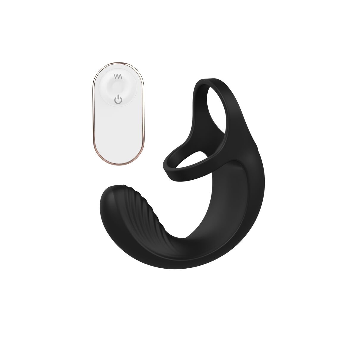 Kukkring Dream Toys Rings of Love Svart