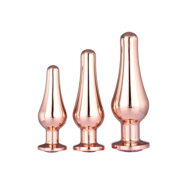 Analplugg Dream Toys Gleaming Love Gyllen