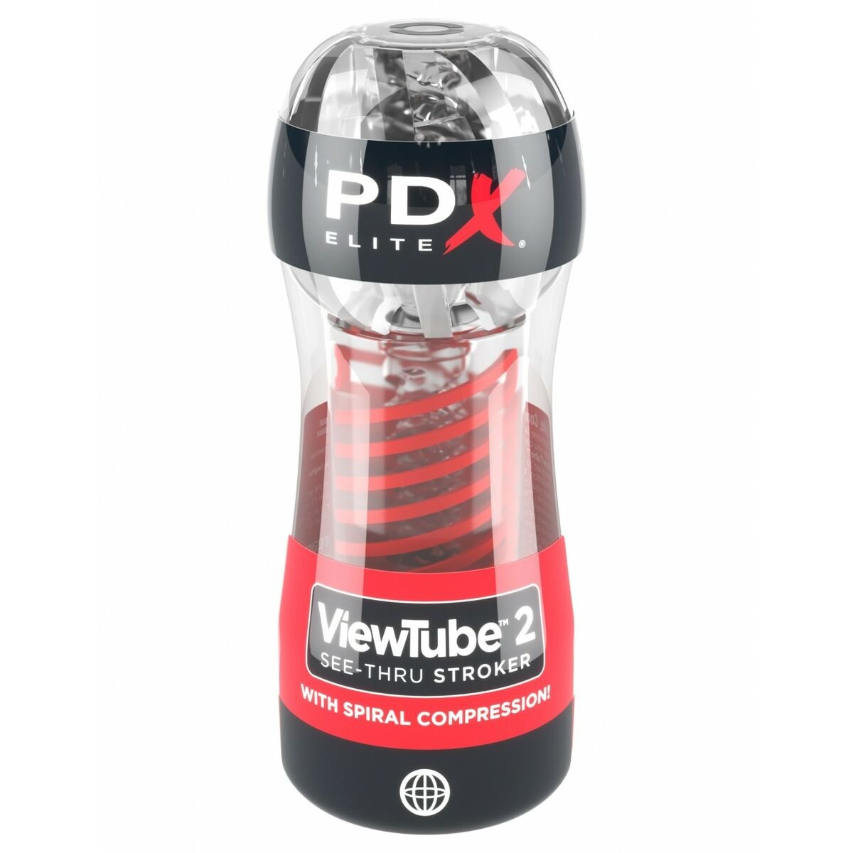 Utholdende Jack Ass Pipedream VIEWTUBE 2 Svart