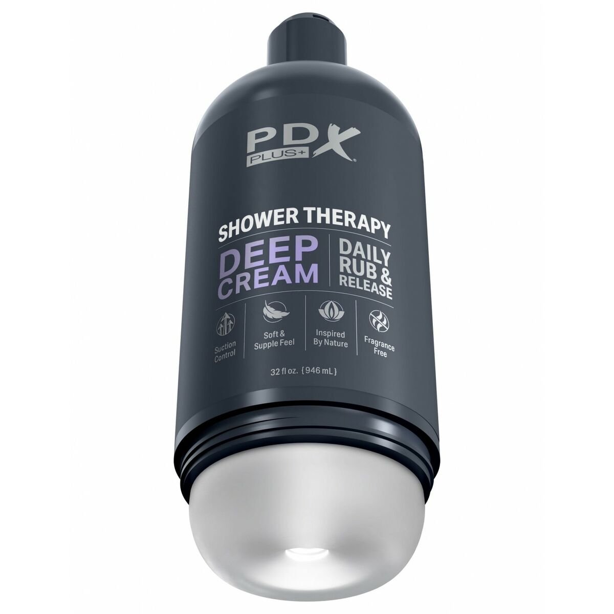 Utholdende Jack Ass Pipedream DEEP CREAM CLEAR