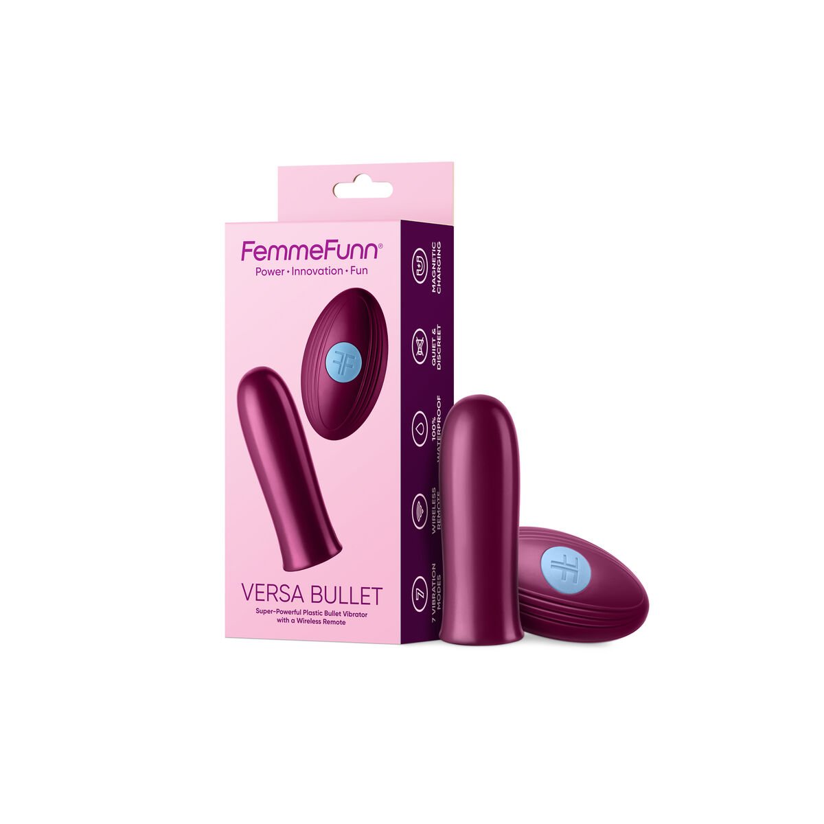 Bullet Vibrator FemmeFunn Versa Bullet Rosa