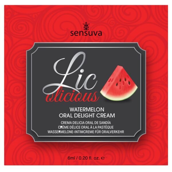 Smaksatt Glidemiddel Sensuva Vannmelon 6 ml