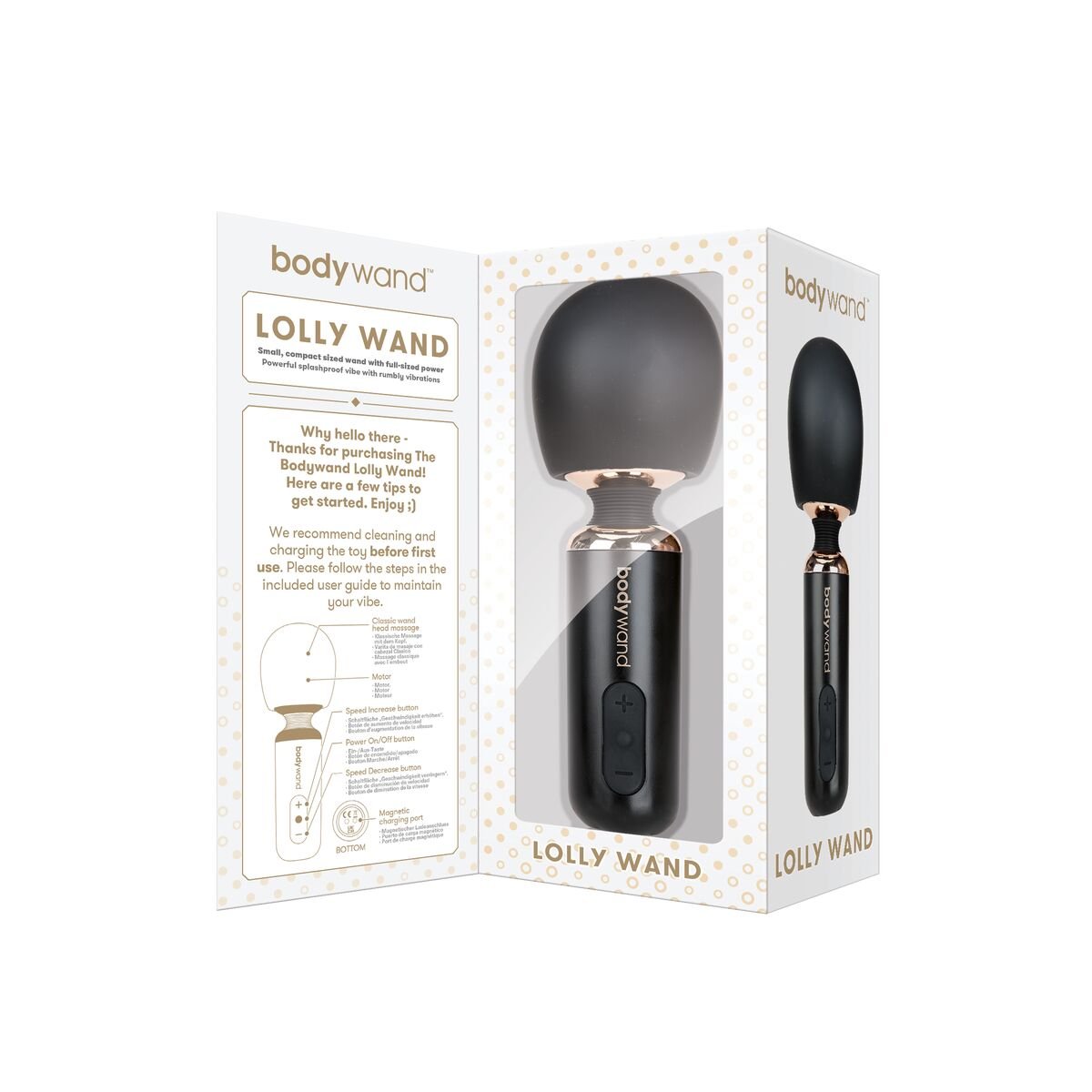 Vibrator Bodywand Svart