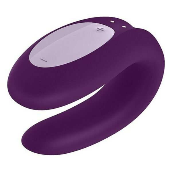 Dobbel Stimulering Vibe Satisfyer Double Joy Lilla
