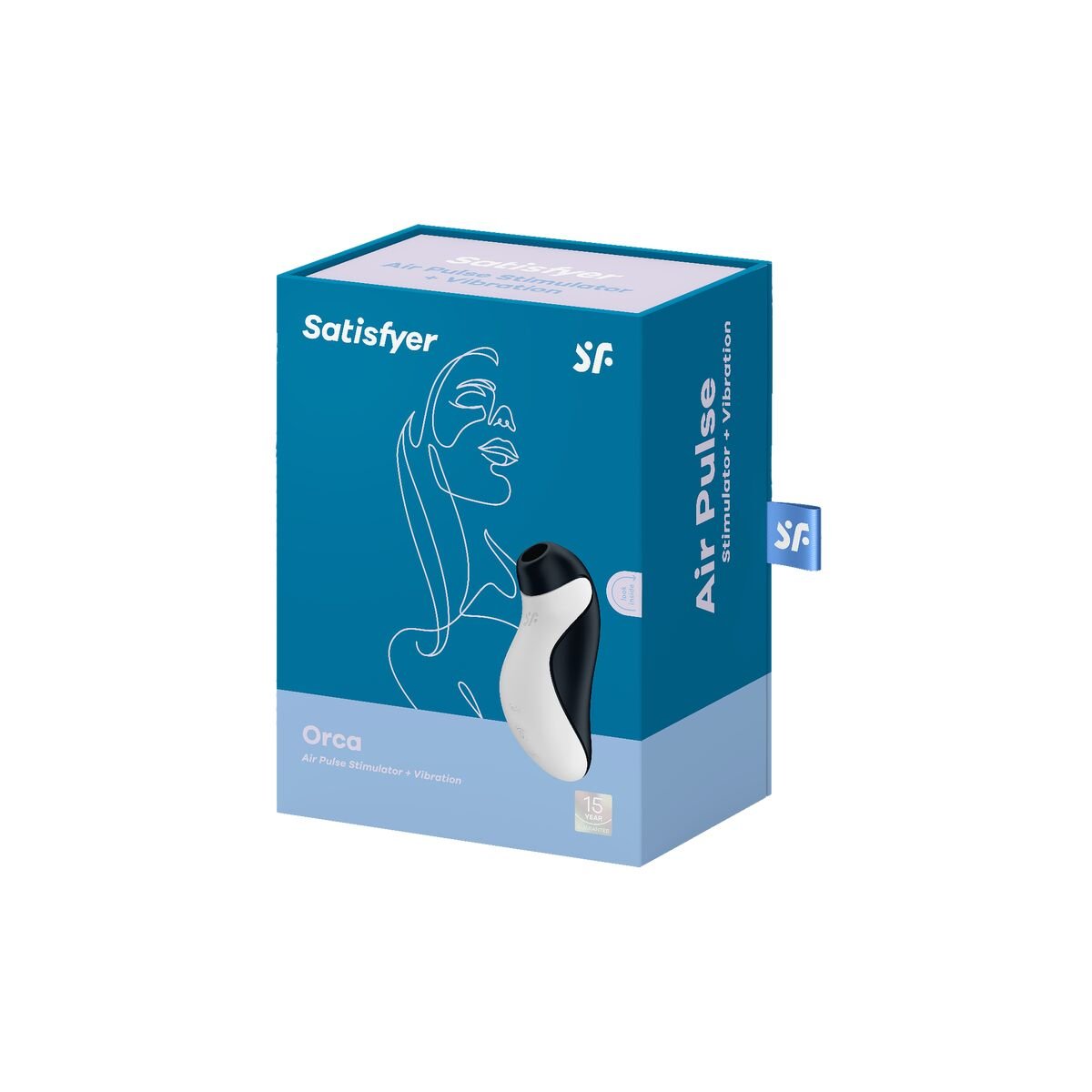 Sugestimulator for klitoris Satisfyer Orca Hvit