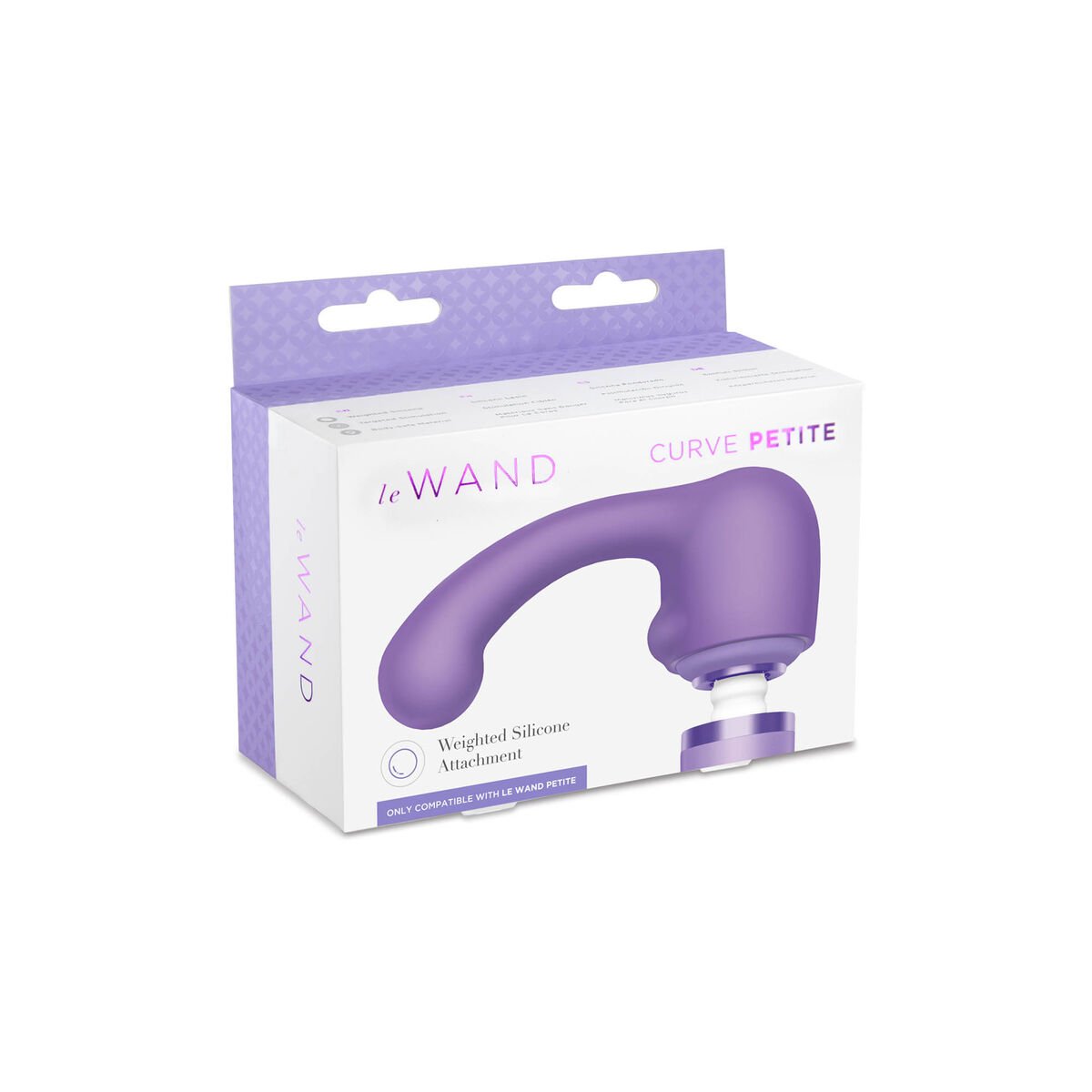 Kurvevektet silikonfeste Petite Curve Weighted Le Wand Petite